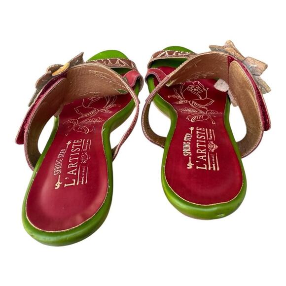 L'artiste Spring Step Toucy Slide Sandal Heel Women size 41 US 11 - Picture 7 of 8